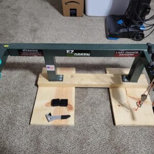 EZ Green bow press and draw board